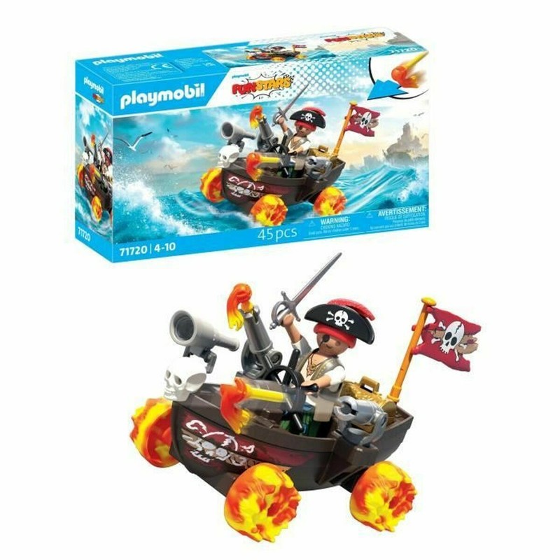 Barco pirata Playmobil para construcción niños 3 años