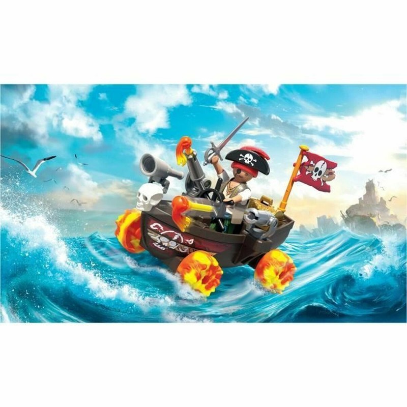 Detalle del Barco Pirata Playmobil, ideal para juego creativo