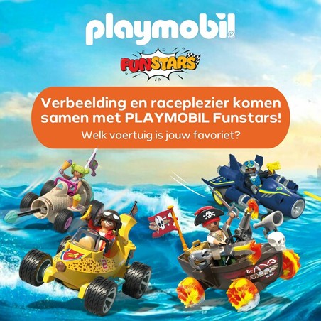 Elementos de construcción Playmobil para aventuras piratas