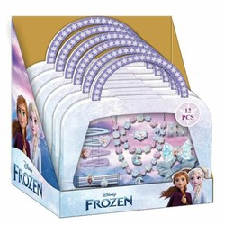 Set manicura Frozen azul para niñas, juego de belleza infantil 2