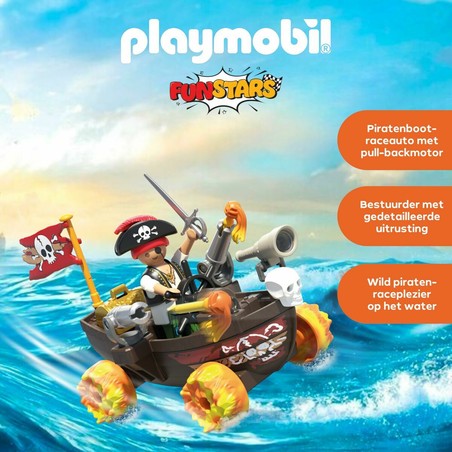 Playmobil Racing: Explorando la cubierta del barco pirata