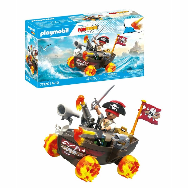 Barco pirata Playmobil, fomentando la motricidad fina
