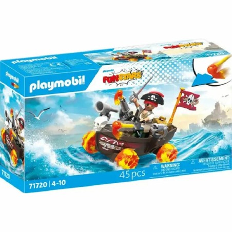 Playset Playmobil Barco Pirata, packaging frontal
