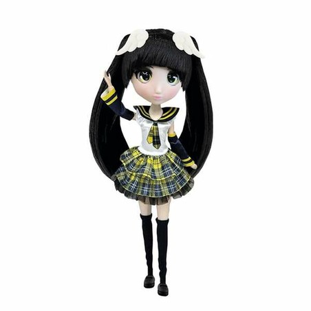 Muñeca Shibajuku Kiki, estilo anime y pelo largo negro