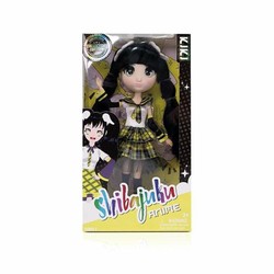 Muñeca Shibajuku Kiki, estilo anime y pelo largo negro 2