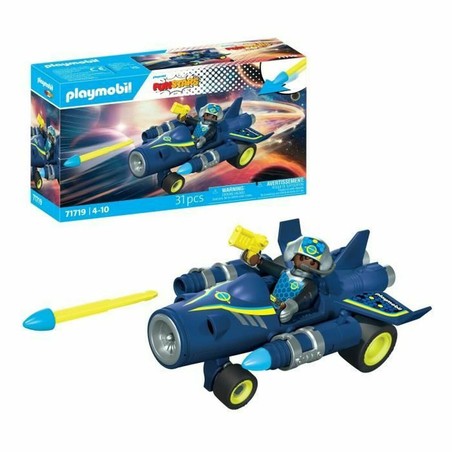 Avión espacial Playmobil: Vista detallada de la cabina