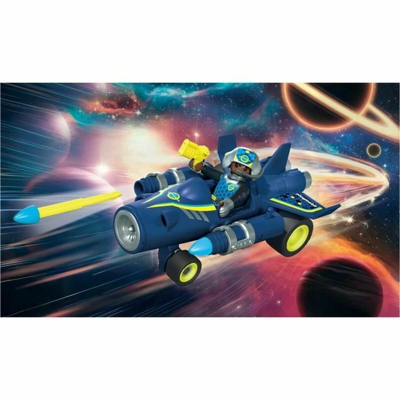 Juguete construcción motricidad fina: Montaje del Avión Espacial Playmobil