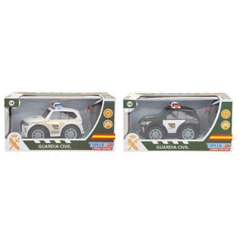 Coche teledirigido de la Guardia Civil a escala 1:24 para juego infantil.