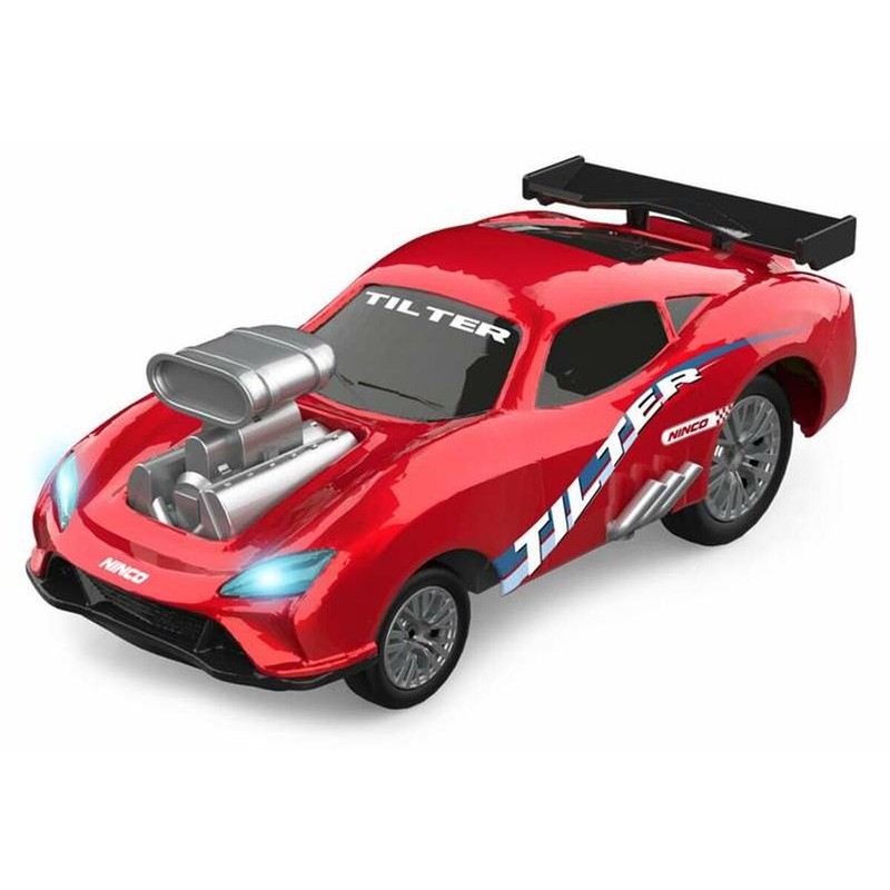Coche teledirigido Ninco Tilter en acción, ideal para pista coches