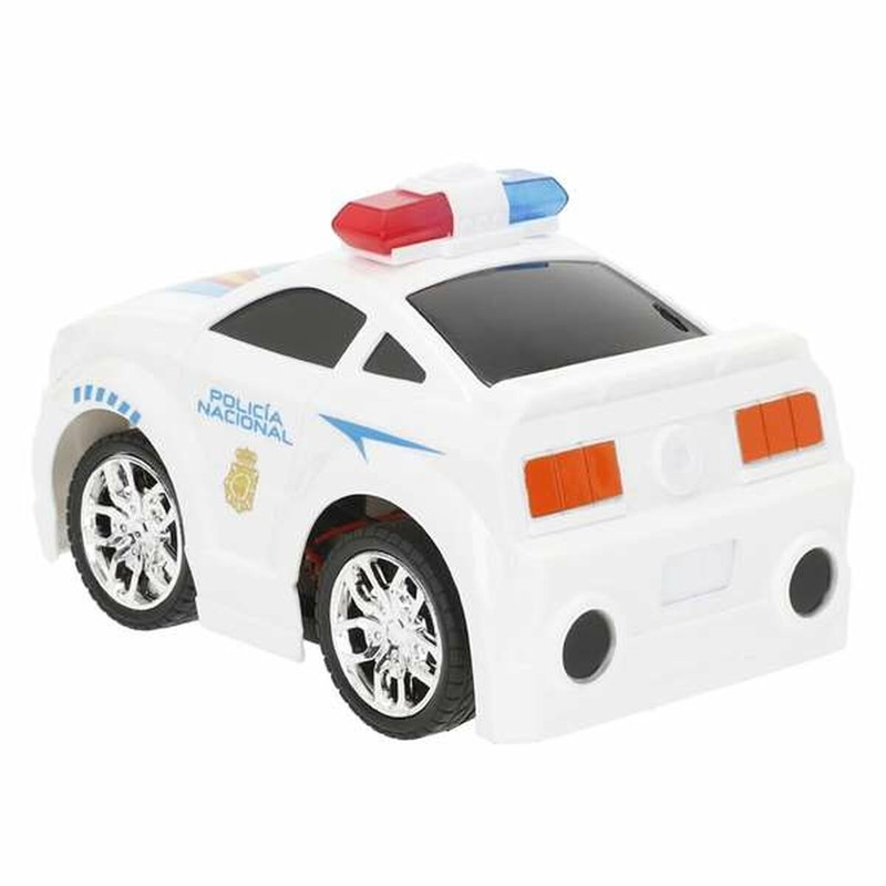 Detalle del coche radiocontrol de policía Colorbaby de 15 cm.
