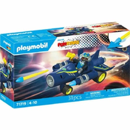Avión espacial Playmobil Racing: Ideal para juego simbólico