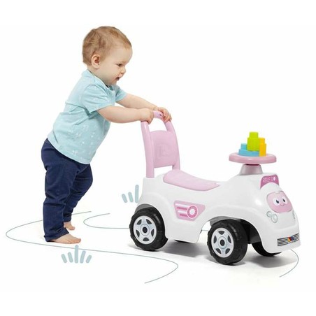 Vehículo infantil rosa Moltó para desarrollo motor