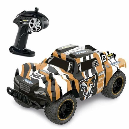 Coches juguete niños Ninco Tiger+ 1:18 en acción, superando obstáculos