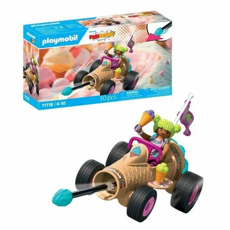 Juguete Playmobil carreras cono de helado multicolor