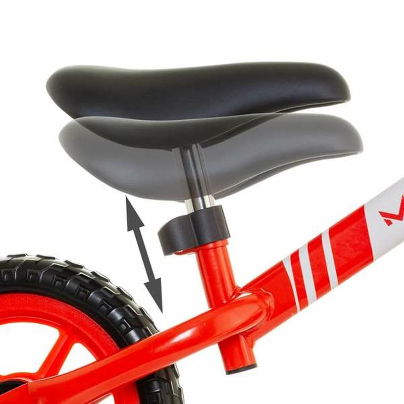 Bicicleta de equilibrio Moltó roja para pequeños aventureros