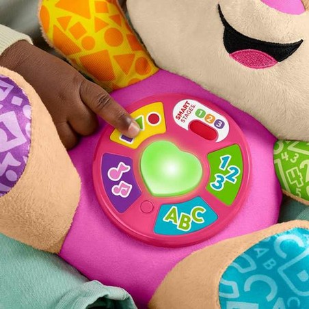 Perro de peluche con luz y sonido para niños +1 año