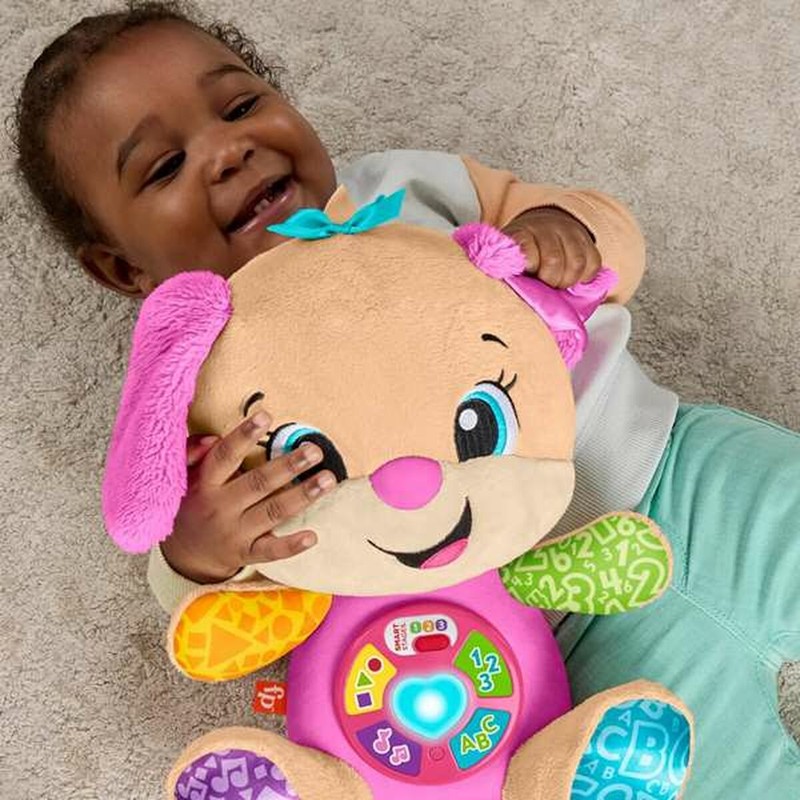 Peluche suave Fisher-Price, ideal regalo primer cumpleaños bebé