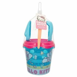 Cubo playa Hello Kitty Aktive con pala y rastrillo 2