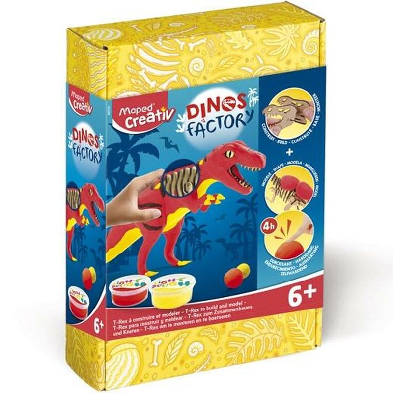 Juego de manualidades niños Maped Dinos Factory
