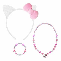 disfraces niños hello kitty fucsia set