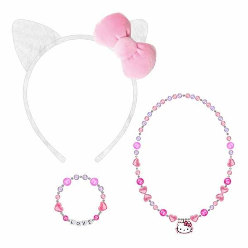 disfraces niños hello kitty fucsia set