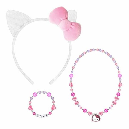 disfraces niños hello kitty fucsia set