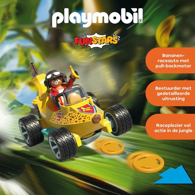Niño jugando con set Playmobil de construcción