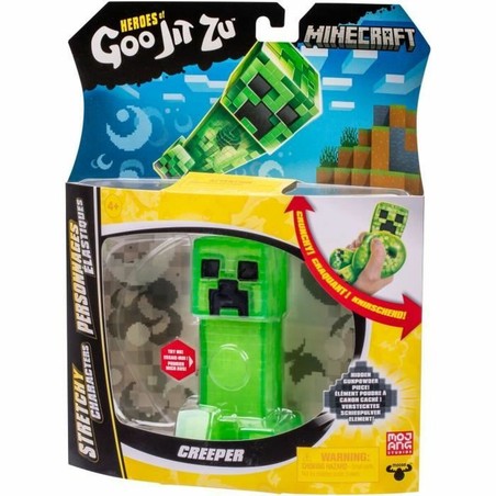 Juguete elástico Minecraft Creeper estirándose divertido