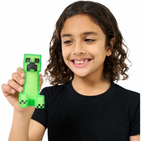 Personaje Minecraft coleccionable: Figura Creeper verde