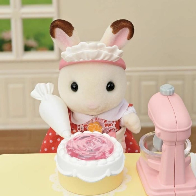 Juguete Sylvanian niños en escena de repostería