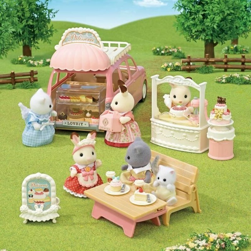 Figura pastelera Sylvanian para juego imaginativo
