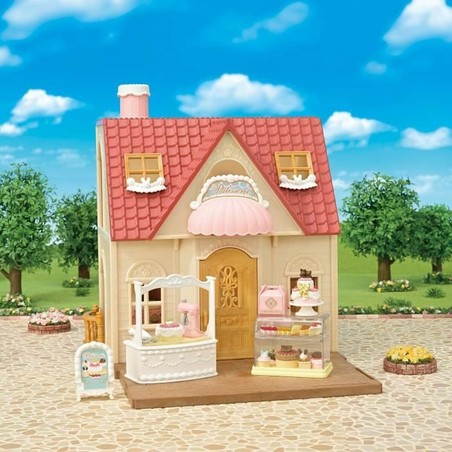 Personaje Sylvanian familia con uniforme de chef