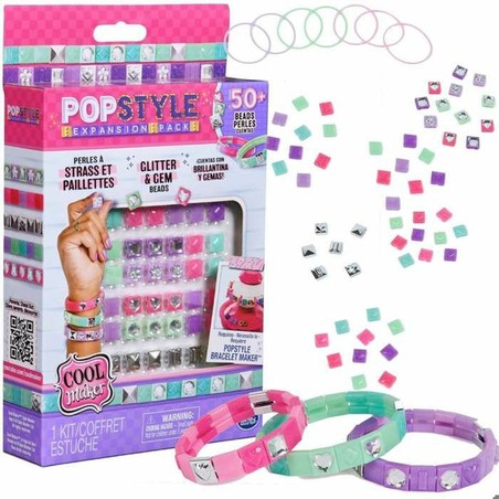 manualidades niños abalorios spin master set creativo