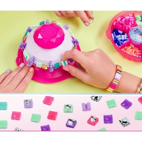 kit pulseras niñas abalorios de plastico