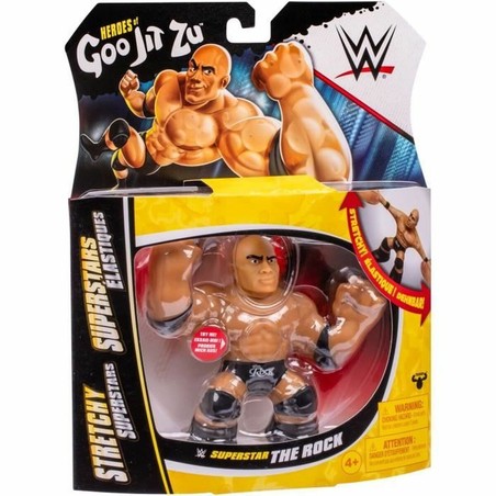 Figura Goo Jit Zu The Rock estirable para niños