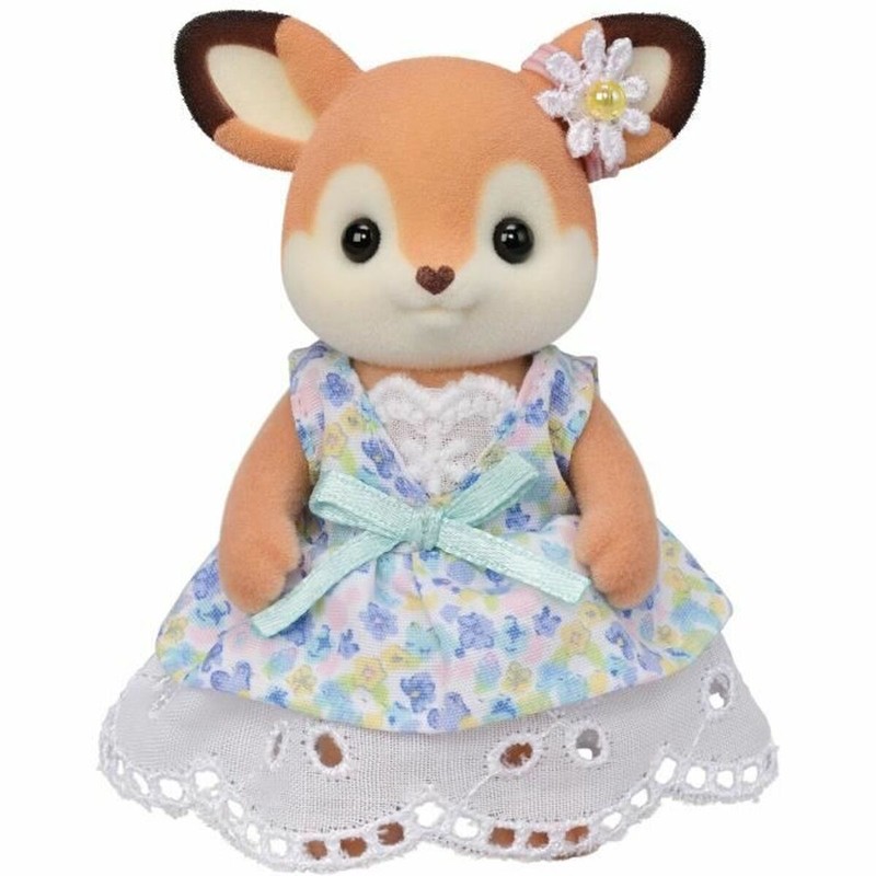 Familia de animales de juguete Sylvanian, ideal para niños 3 años