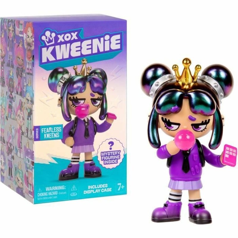 Figura XOX Kweenie 13 cm, muñeca serie Fearless de plástico