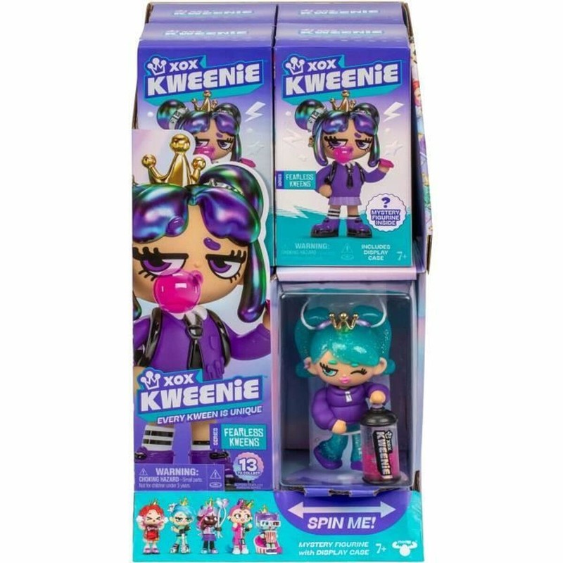 Detalle de muñeca articulada XOX Kweenie, regalo para niñas