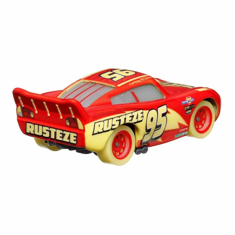 Coche juguete niños 3 años Night Racing Mattel, diversión segura