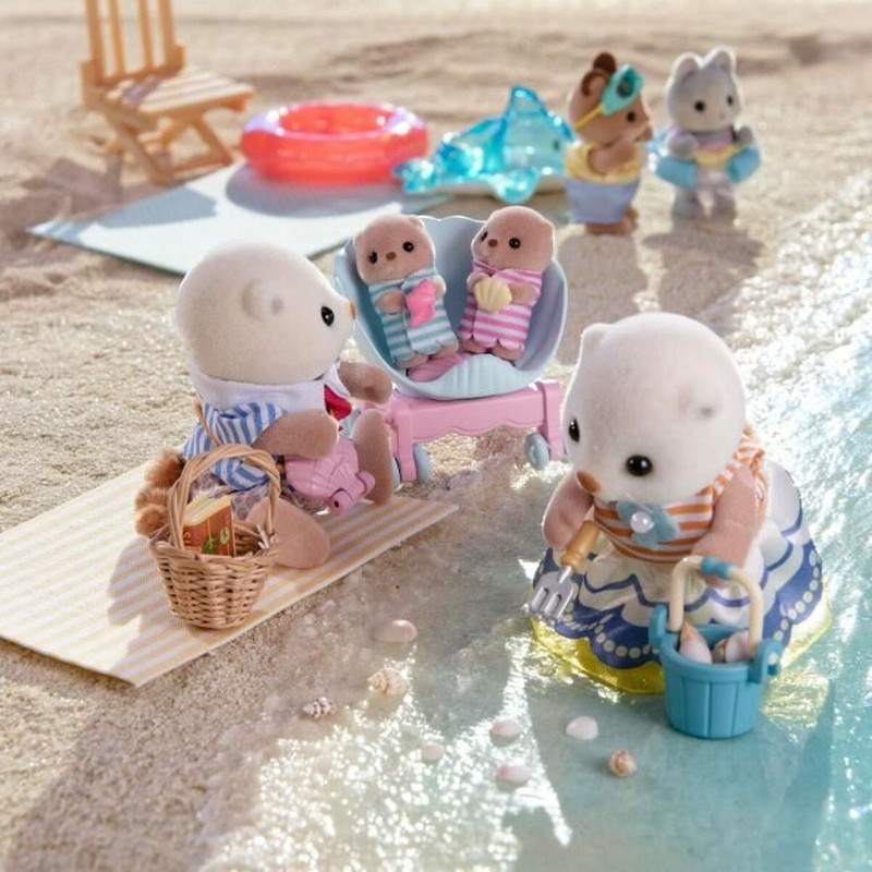 Detalle Sylvanian Families nutrias regalo 3 años
