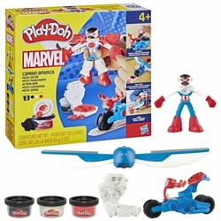 manualidades niños play-doh marvel capitán américa