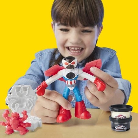 arcilla modelar niños diversión creativa marvel