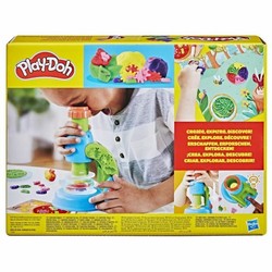 Juego de plastilina Play-Doh con microscopio, ideal para pequeños exploradores 2