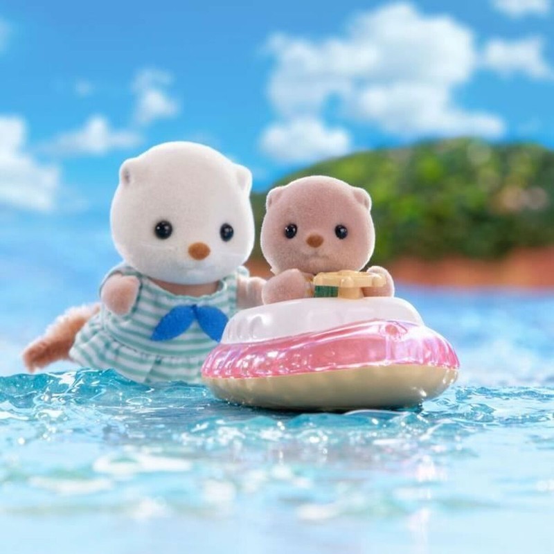 Hermanas nutrias marinas Sylvanian Families, regalo para niñas 3 años