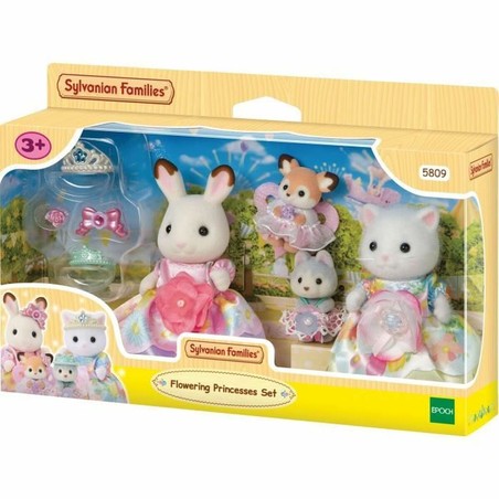 Figura Sylvanian Families Princesa con vestido de flores