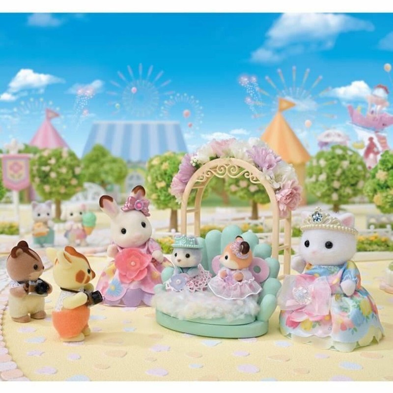 Princesa Sylvanian Families con sus encantadores vestidos de flores