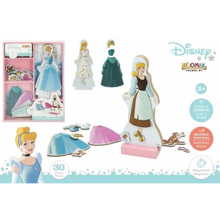 Juegos Habilidad Niños Woomax - Puzzle Magnético Princesas - Compra online en MegaJuguetes
