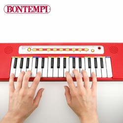 Piano juguete niños Colorbaby rojo 2
