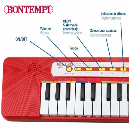 Piano electrónico niños desarrollo musical