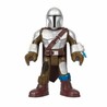 Figura de Acción Mandalorian Imaginext XXL con Grogu, lista para la aventura